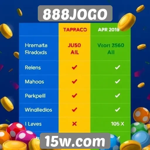 Comparação entre jogos populares na plataforma